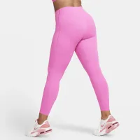 Nike Universa жіноча Medium-Support З високою талією 7/8 лосіни з кишенямиколір червоний