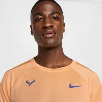 Rafa Challenger чоловічі Nike Dri-FIT Short-Sleeve Tennis Top Orange