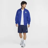 FC Barcelona Strike Third мужские Nike Dri-FIT Soccer Anthem Куртка синий