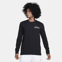 Nike мужские Long-Sleeve баскетбольные футболка цвет черный