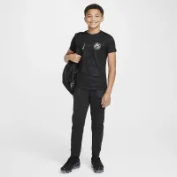 Club Америка Academy Pro Third Big детские Nike Dri-FIT Soccer Pre-Match Top цвет черный