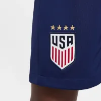 U.S. 2022/23 Stadium Home Big детские Nike Dri-FIT Soccer шорты синий