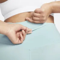 Nike Go женская Firm-Support С высокой Талией Cropped лосины с карманамисиний