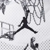 Nike Jordan23 Big дитячі Printed Jersey колір білий