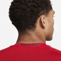 Nike Pro чоловічі Dri-FIT Slim Long-Sleeve Fitness Top колір червоний