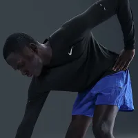 Nike Stride мужские Dri-FIT ADV Long-Sleeve Running Top цвет черный