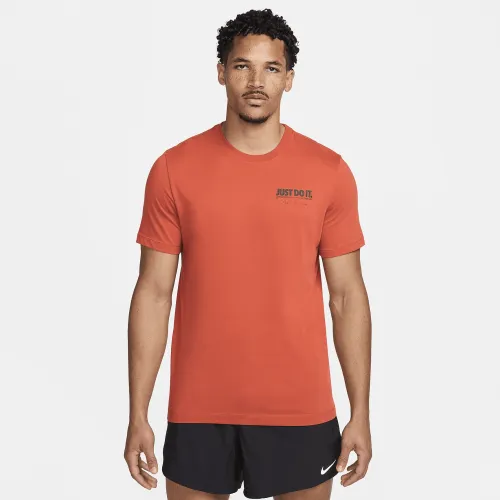 Nike чоловічі Dri-FIT Running футболка Orange