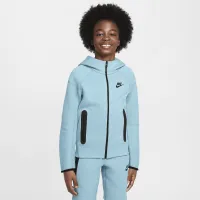 Nike Sportswear Tech Fleece Big дитячі (для хлопчиків) Full-Zip Толстовка з капюшоном блакитний