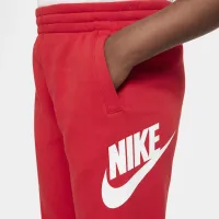 Nike Club Fleece Big дитячі Joggers (Extended Size) колір червоний