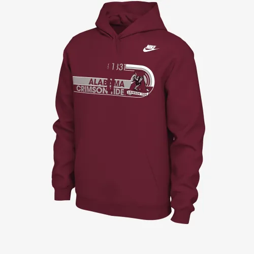 Alabama чоловічі Nike College Толстовка з капюшоном колір червоний