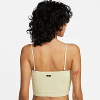 Nike женская Bandeau Midkini Swim Top цвет белый