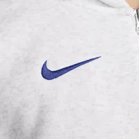 USA Phoenix Fleece женская Nike Full-Zip оверсайз Толстовка с капюшоном цвет коричневый