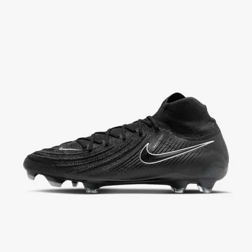 Nike Phantom Luna 2 Elite FG High-Top футбольні бутси колір чорний