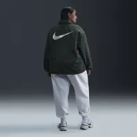Nike Sportswear Essential жіноча оверсайз UV Woven Coaches' Куртка (великі розміри) колір зелений