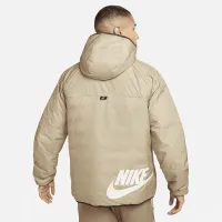Nike Sportswear Therma-FIT Legacy чоловічі Reversible Hooded Куртка колір коричневий
