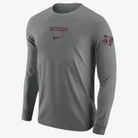 Texas Southern чоловічі Nike College Long-Sleeve футболка колір сірий
