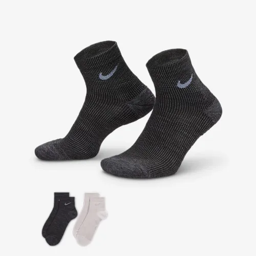 Nike Everyday Cushioned Ankle шкарпетки (2 Pair) різнокольорові