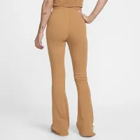 Nike Sportswear Chill Knit женская Tight Mini-Rib Flaцвет красный лосины цвет коричневый
