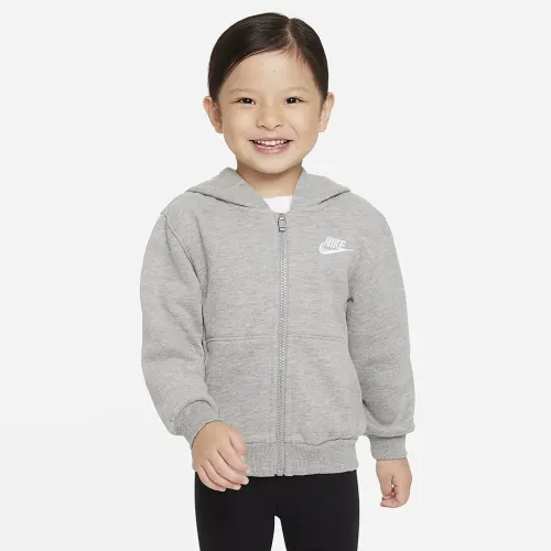 Nike Sportswear Club Fleece Toddler Pullover Толстовка з капюшоном колір сірий