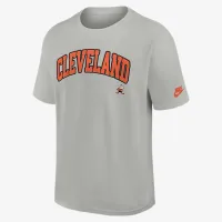 Cleveland цвет коричневыйs Rewind Statement Max90 мужские Nike NFL футболка цвет серый