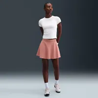 NikeCourt Ace Advantage жіноча Dri-FIT Tennis спідниця Pink