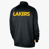 Los Angeles Lakers Club Courtside мужские Nike NBA Poly-Knit Track Куртка цвет черный