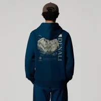Кофта/футболка The North Face Topographic 0A89DS1NO1 - Голубая
