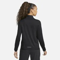 Nike Swift Element жіноча UV Protection 1/4-Zip Running Top колір чорний