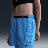 Nike Swim Voyage женская Cover-Up шорты синий