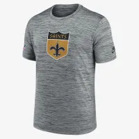 New Orleans Saints Sideline Velocity чоловічі Nike Dri-FIT NFL футболка колір сірий