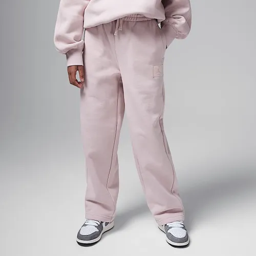 Nike Jordan Flight Essentials Big дитячі Open Hem Pants Pink