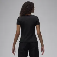 Nike Jordan Essential женская Slim футболка цвет черный
