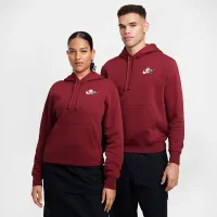 Nike Sportswear Club Fleece Толстовка с капюшоном цвет красный