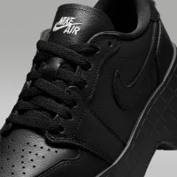 Nike Air Jordan 1 Brooklyn Low женская Кроссовки цвет черный