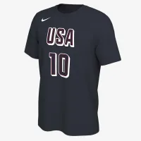 Jayson Tatum USA чоловічі Nike баскетбольні футболка блакитний