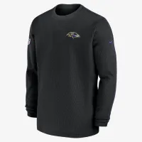 Baltimore Ravens Sideline Coach Men’s Nike NFL Long-Sleeve Top колір чорний