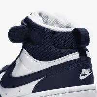 Nike Court Borough Mid 2 Little детские Кроссовки цвет белый