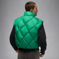 Nike Jordan Brooklyn жіноча Therma-FIT Quilted Puffer Vest колір зелений