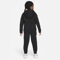 Nike Sportswear Tech Fleece Full-Zip комплект Little Kids 2-Piece Толстовка з капюшоном комплект колір чорний