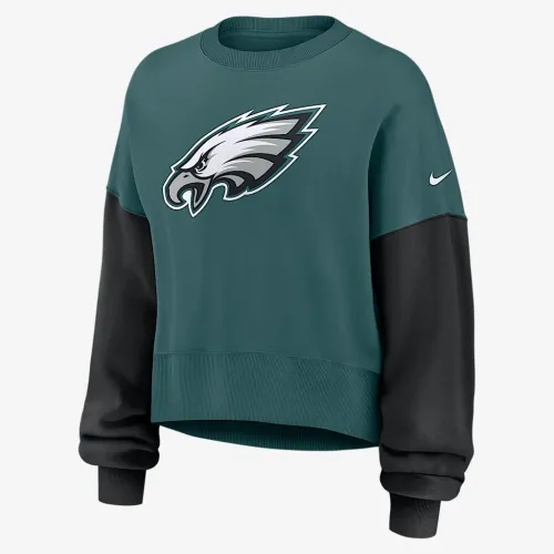 Philadelphia Eagles жіноча Nike NFL Pullover Crew колір зелений