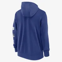 New York Giants Club чоловічі Nike NFL Full-Zip Толстовка з капюшоном блакитний