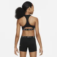 Nike Swim Big дитячі (Girls') Racerback Bikini & шорти комплект колір чорний