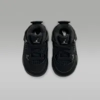 Nike Jordan 4 Retro Baby/Toddler Кросівки колір чорний
