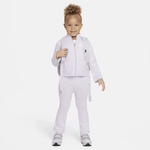 Nike Sweet Swoosh Toddler 2-Piece лосины набор цвет фиолетовый