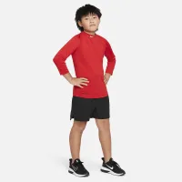 Nike Dry Big дитячі (для хлопчиків) 3/4-Sleeve Baseball Top колір червоний