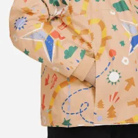 Nike ACG Storm-FIT Big дитячі Printed Convertible Куртка колір коричневий