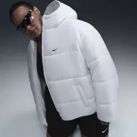 Nike Sportswear Classic Puffer жіноча Therma-FIT Loose Hooded Куртка (великі розміри) колір білий