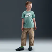 Nike Futura Little детские Everцвет зеленый футболка цвет зеленый