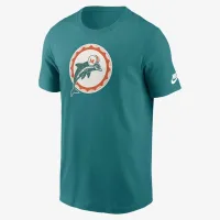 Miami Dolphins Rewind Logo Essential чоловічі Nike NFL футболка блакитний