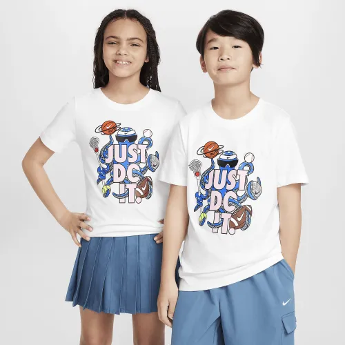Nike Sportswear Big детские футболка цвет белый